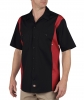 Short Sleeve Industrial Color Block Shirt
