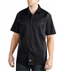Two-Tone Short Sleeve Work Shirt