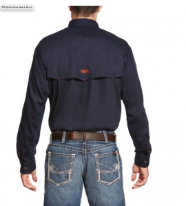 FR Solid Vent Shirt