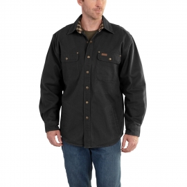Weathered Canvas Shirt Jac