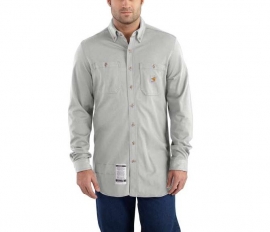 Men\'s Original Fit, Lightweight FR Cotton Button Down That Fight