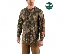 Men\'s Workwear Graphic Camo Long-Sleeve T-Shirt