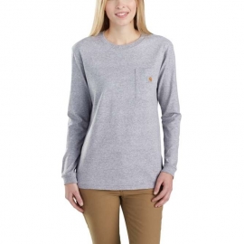 WK126 WORKWEAR POCKET LONG-SLEEVE T-SHIRT