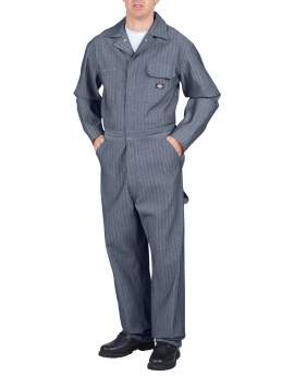 Cotton Coverall - Fisher Stripe