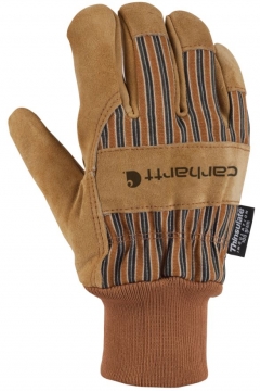 Insulated Suede Work (Knit Cuff)