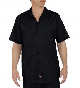 Short Sleeve Industrial Cotton Work Shirt