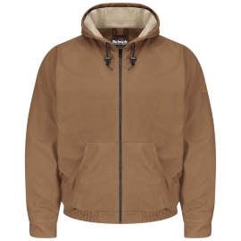 Brown Duck Hooded Jacket