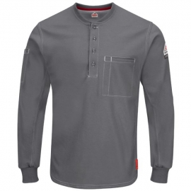 iQ Series Plus Long Sleeve Henley
