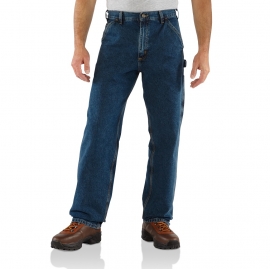 Washed Denim Work Dungaree