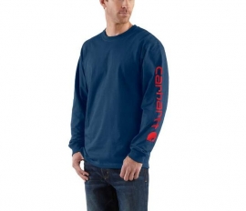 Men\'s Signature Sleeve Logo Long Sleeve T-Shirt