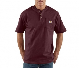 Short Sleeve Workwear Henley