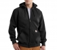 Paxton Heavyweight Hooded Zip Front Sweatshirt