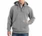 Paxton Heavyweight Hooded Zip Mock Sweatshirt