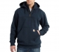 Paxton Heavyweight Hooded Zip Mock Sweatshirt