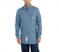 Men\'s Original Fit, Lightweight FR Cotton Button Down That Fight