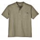Short Sleeve Heavyweight Henley