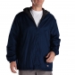Fleece Nylon Hooded Jacket