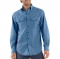 Long-Sleeve Chambray Shirt