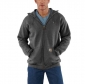Midweight Hooded Zip-Front Sweatshirt