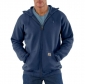 Midweight Hooded Zip-Front Sweatshirt