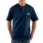 Short Sleeve Workwear Henley