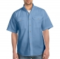 Short-Sleeve Chambray Shirt