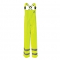 Hi-Visibility Flame-Resistant Rain Bib Overall