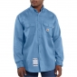 Flame-Resistant Work-Dry® Lightweight Twill Shirt
