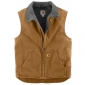 Sandstone Mock-Neck Vest / Sherpa Lined