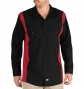 Long Sleeve Industrial Color Block Shirt