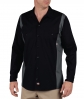 Long Sleeve Industrial Color Block Shirt