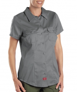 Women\'s Short Sleeve Work Shirt