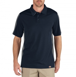 Industrial Color Block Performance Polo