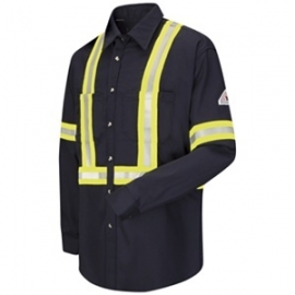 Dress Uniform Shirt with CSA reflective trim - EXCEL FR